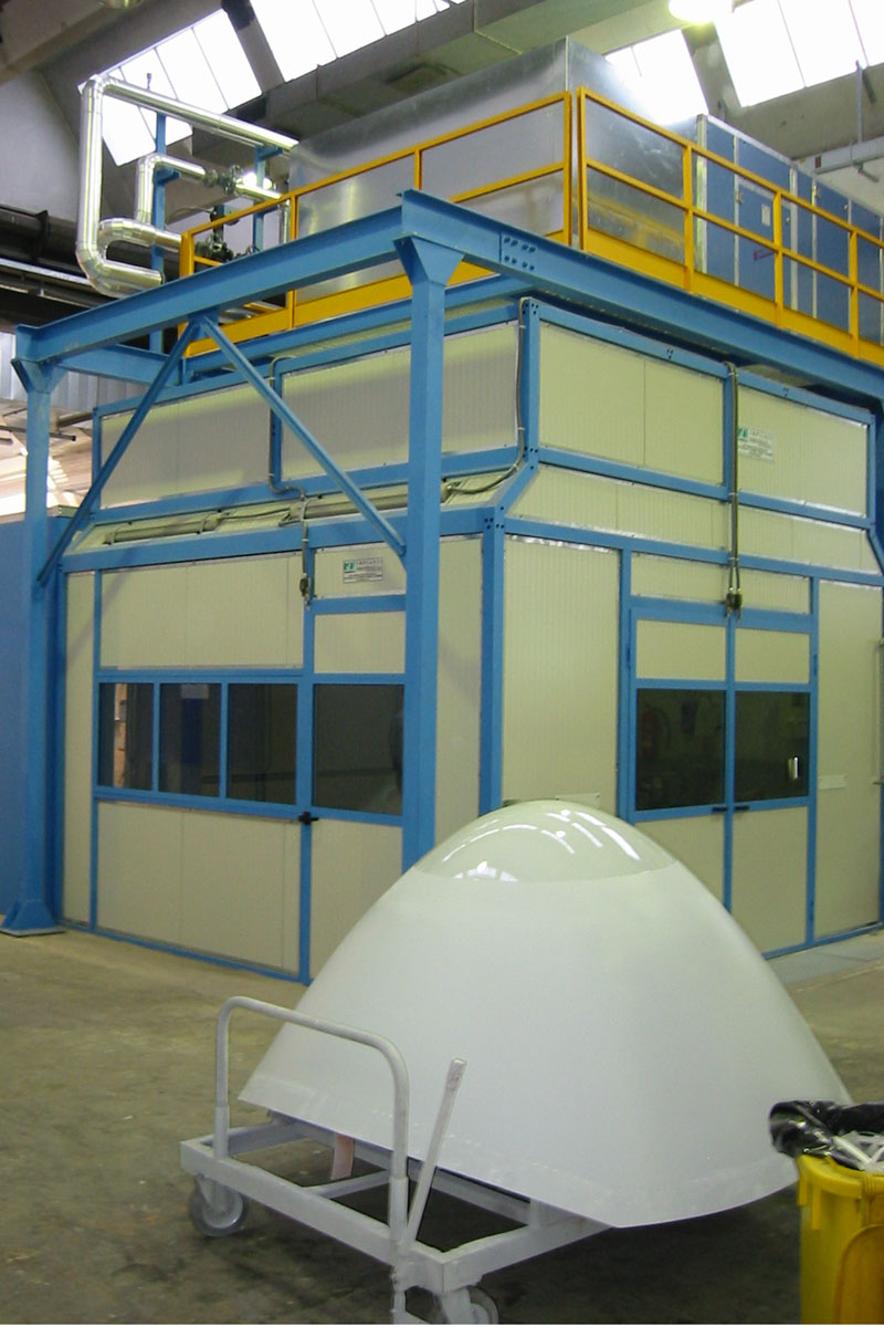 Radome after treatment